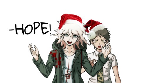 danganronpa christmas | Tumblr