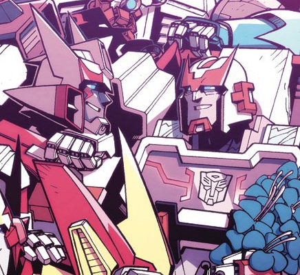 transformersidw:One big, happy family