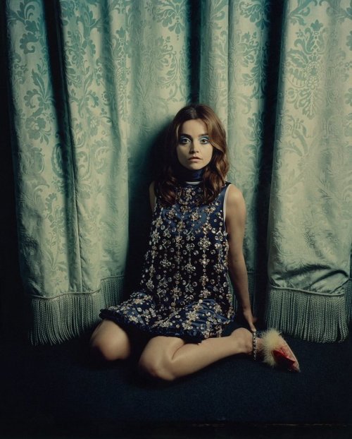 Jenna Coleman for Rollacoaster magazine, Autumn/Winter 2018.