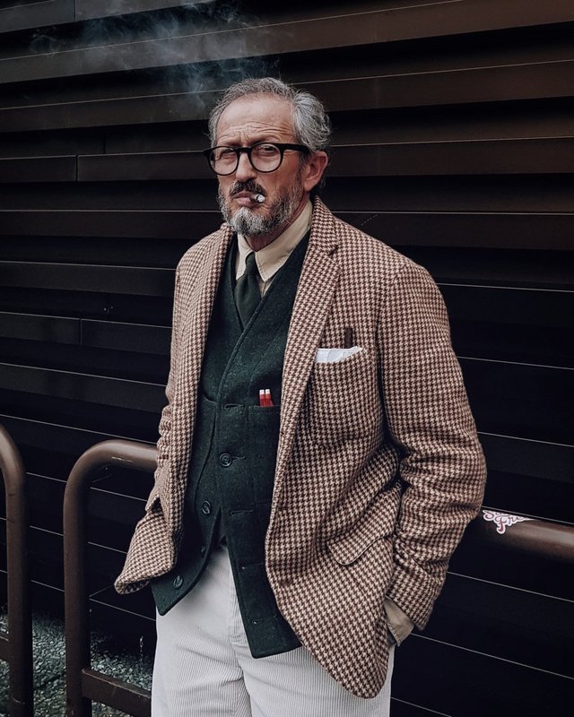 Here we are another Pitti street style coverage by...