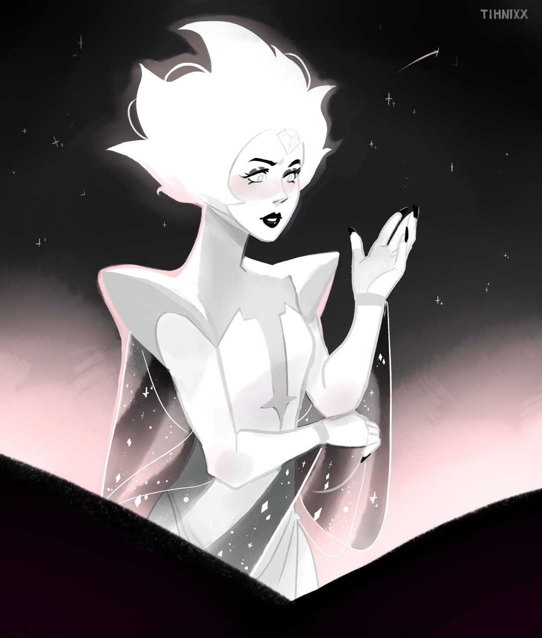 “If I’m not perfect ,then who am i?“ i just needed to draw white diamond after ‘change your mind’ i loved the episode so much