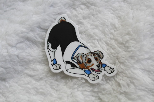 lyssartandstars:FORM PUPTRON!Puptron stickers are now on sale...