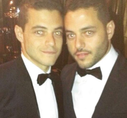 rami malek twin brother | Tumblr