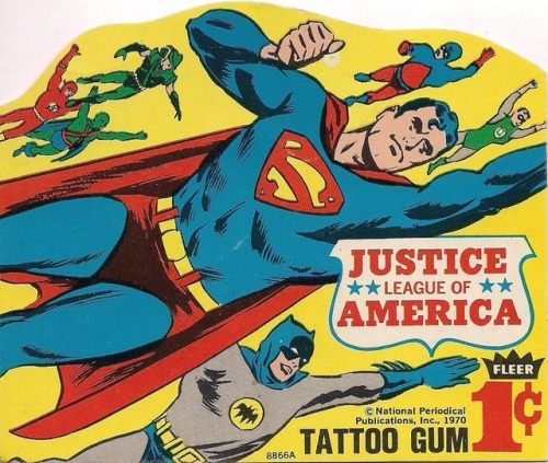 twentiethcenturykid:BUBBLE GUM TATTOO GALLERYFleer Justice...