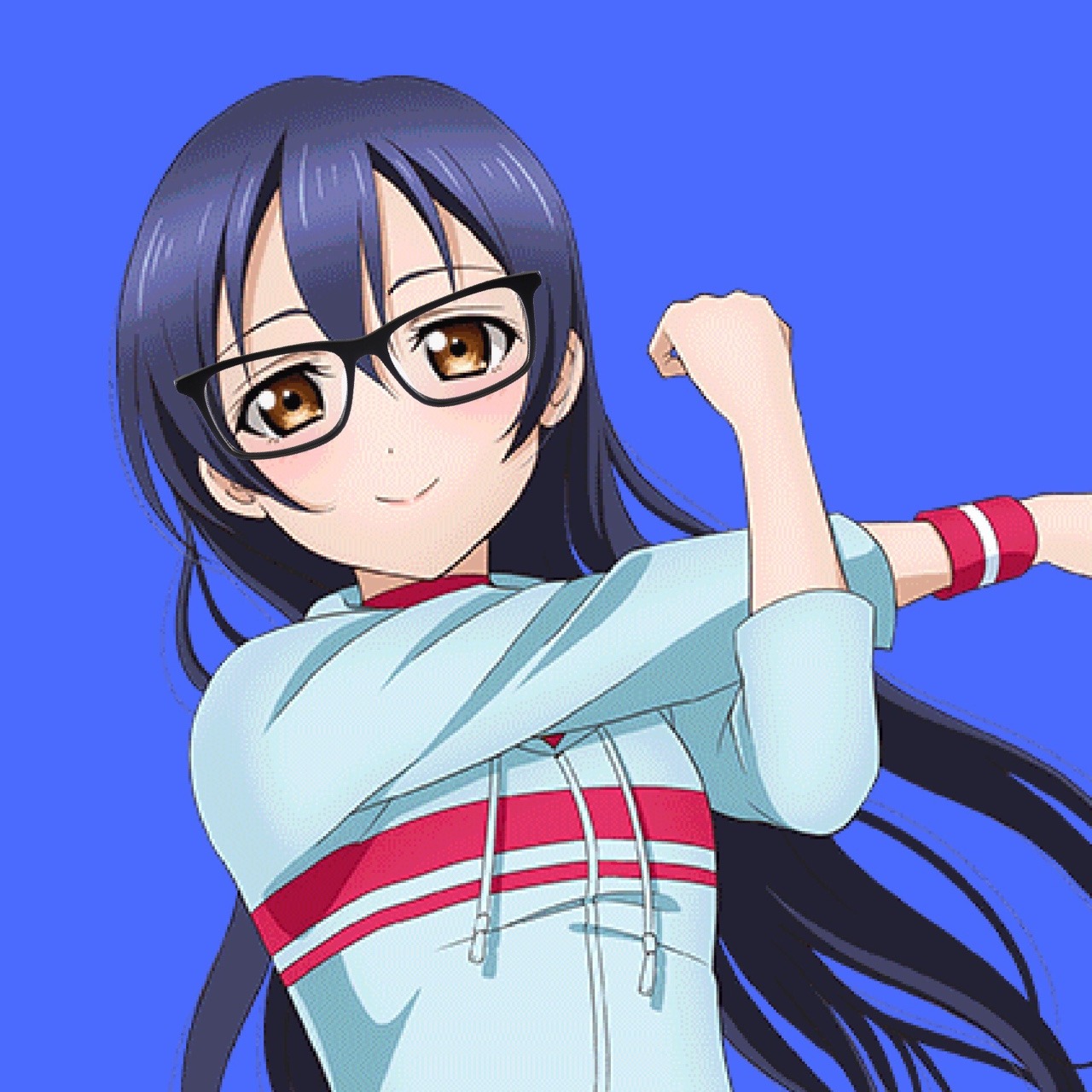 Love Live Anime  and cartoon edits   U s with glasses 