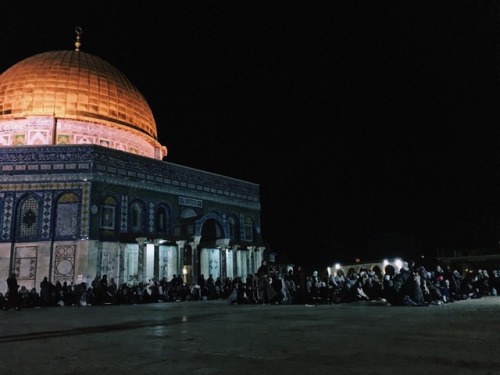 nuraqsa:القدس، ليلة ٢٤ من شهر رمضان المبارك.