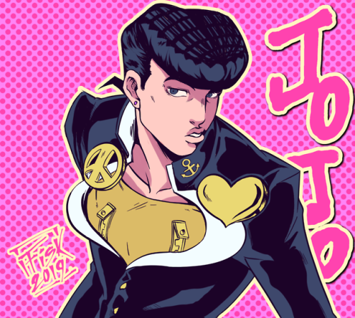 ful-fisk:Obviously had to draw Josuke 