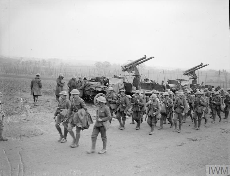 WWI OnThisDay — 1st Bn, Wiltshire Regiment (25th Div) Returning...