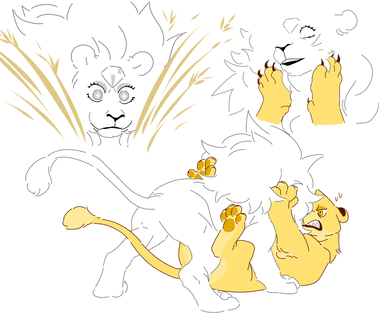 big lion mood
