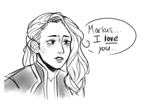 impmercyy:what i wish i could’ve done as markus