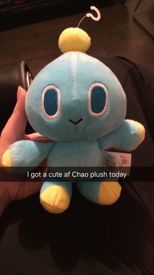 cheese the chao plush