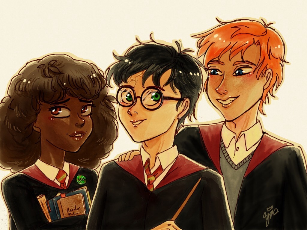 The Life and Lines of Y.A.M. · After I drew the trio as Slytherins I ...