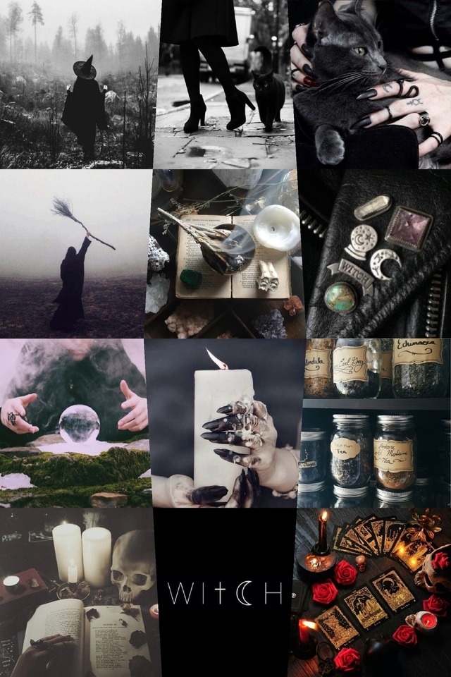 Twilight Mood-boards — Moodboard of a witch moodboard for my good friend...