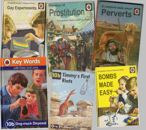 sicarpenterart:bagofdelights:Classic childhood books from...