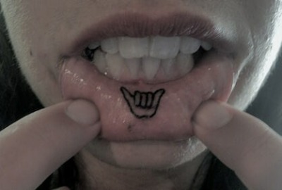 lip tattoos tumblr