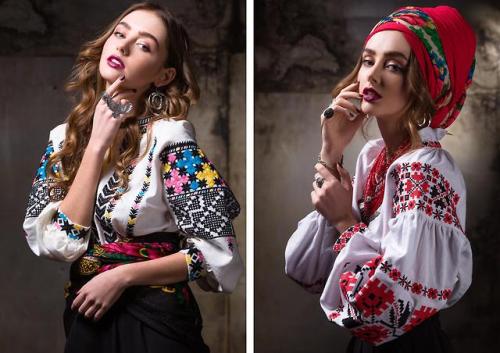 Vyshyvanka in modern fashionModels from the collections of...