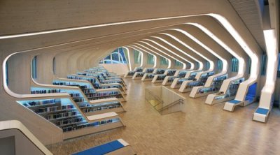 travelingcolors:<br /><br />Vennesla Library and Culture House | Norway (by Helen  Hard)<br />