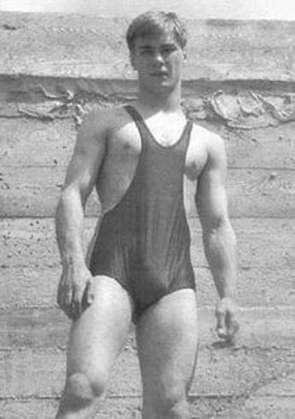 1920′s era male swimsuits.  They were supposed to be “modest,”...