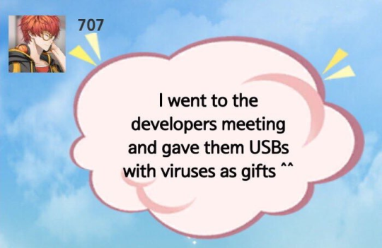 Mystic messenger what does the binary chat option mean