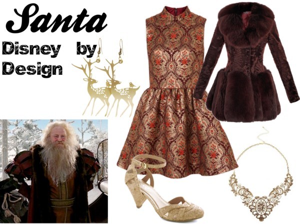 Disney By Design Santa From The Chronicles Of Narnia The Lion