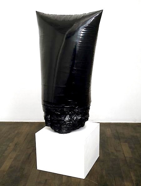 Tom Friedman-Untitled1992Hundreds of garbage bags stuffed into each other to create a solid...