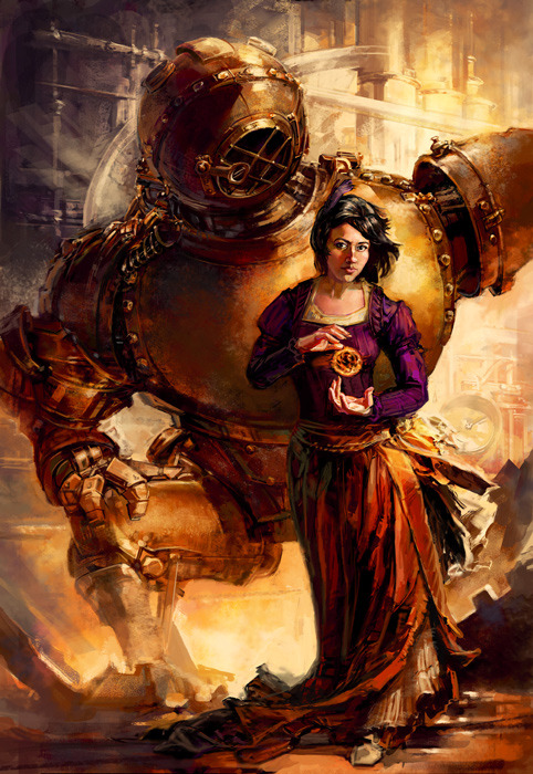 steampunk-art:steampunktendencies:Nicole Cardiff...