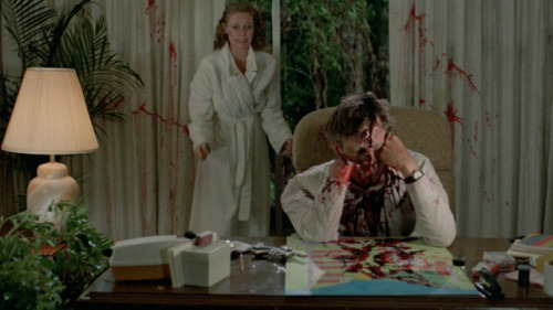 BLOOD RAGE (1983)As their mother Maddy (Louise Lasser) makes out...