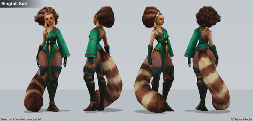 Ringtail Gurl byYara Rocha