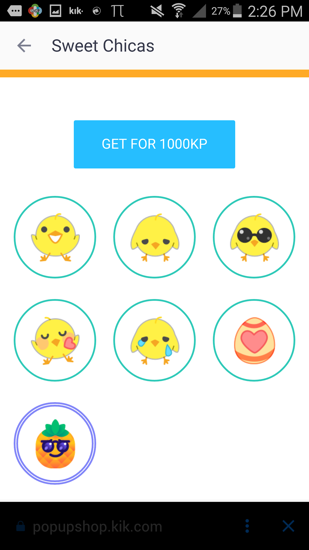 kik de chicas