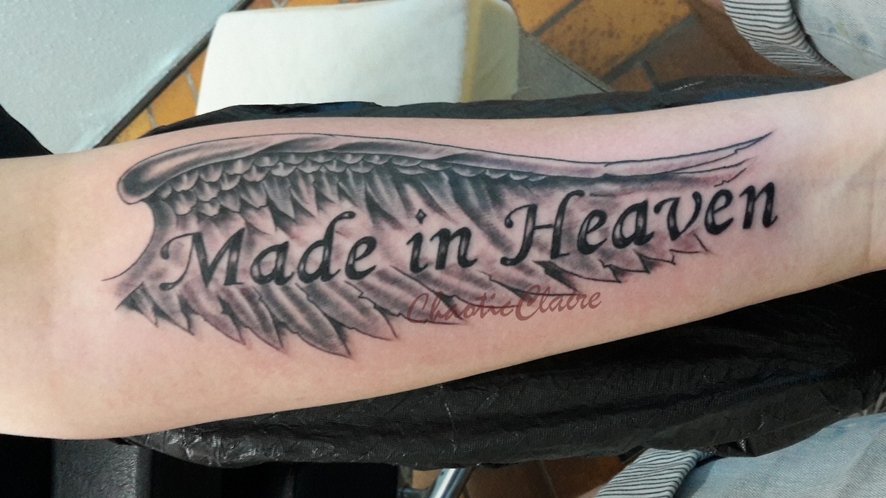 ChaoticClaire • My two Resident Evil tattoos. “Made in Heaven” as&hellip;