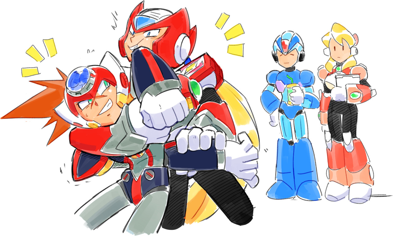 some more Megaman X drawings i did between commissions.