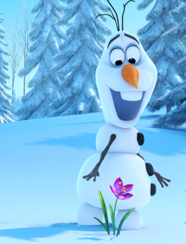 olaf snow man