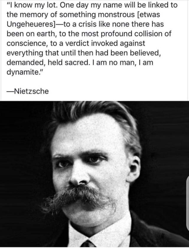 nietzsche quote on Tumblr