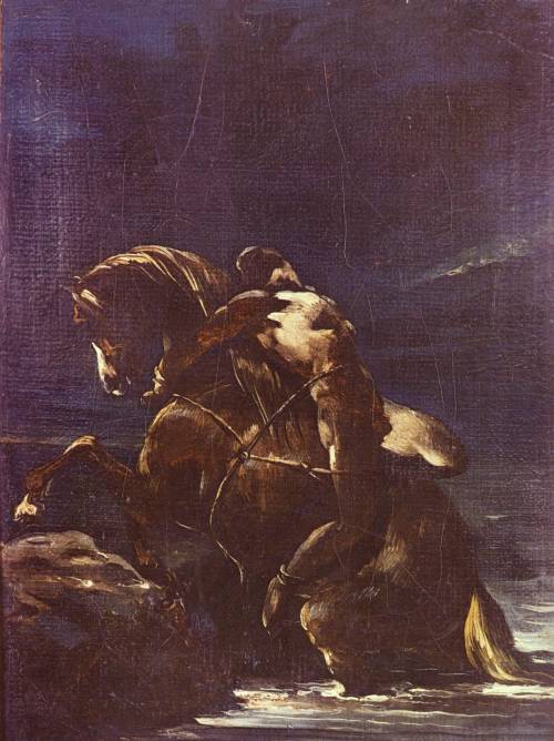 artist-gericault:The Page Mazeppa, Theodore GericaultMedium:...