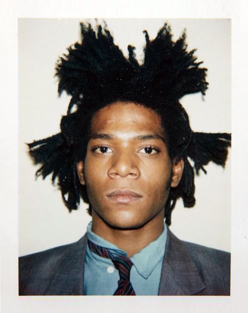 twixnmix:Jean-Michel Basquiat Polaroids by Andy Warhol,1982.