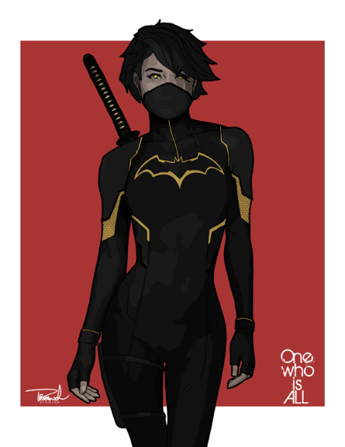 branch56:Black Bat aka Cassandra Cain.Picked up a commission...