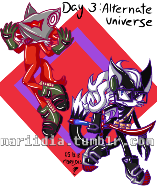 mariidia:[Sonictober 2018] Day 3: Alternate Universewhat if...