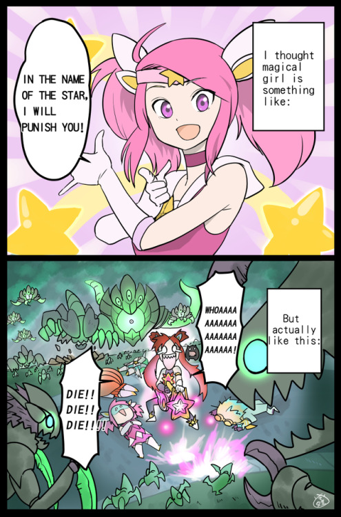 leng-wa-guo:Star Guardian Onslaught Comic