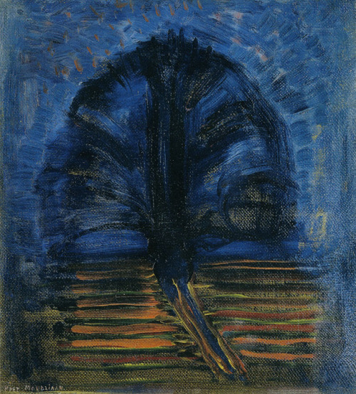 lawrenceleemagnuson:Piet Mondrian (1872–1944) Blue Willow Tree...