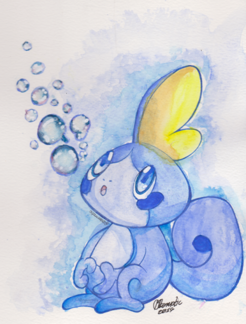 a very blue boyi’m bad at mixing paints to get accurate colours...