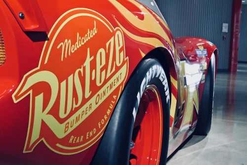 whipplefilter:This Lightning McQueen is parked outside the...