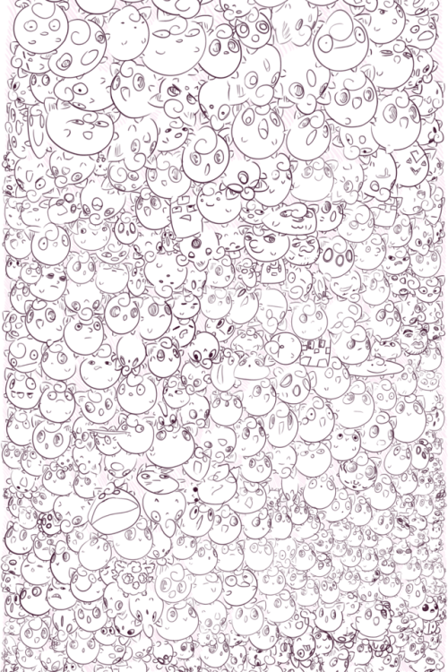 jigglyanchor:2018 jigglypuffs to ring in the new year, as is...