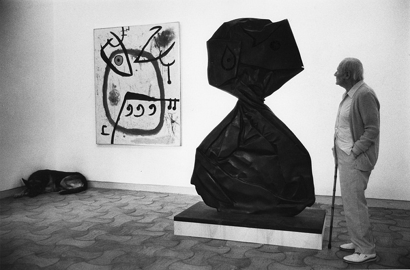 Marc Riboud, Joan Miró, 1980