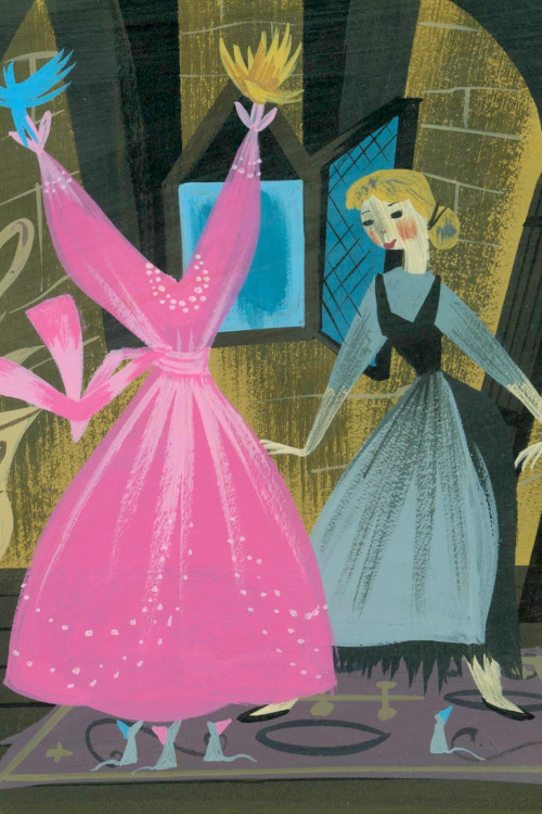 scurviesdisneyblog:Cinderella concept art by Mary Blair (x)