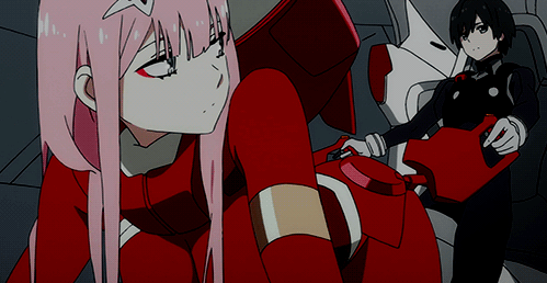 Ianime0 Darling In The FranXX Zero Two And Hiro Riding