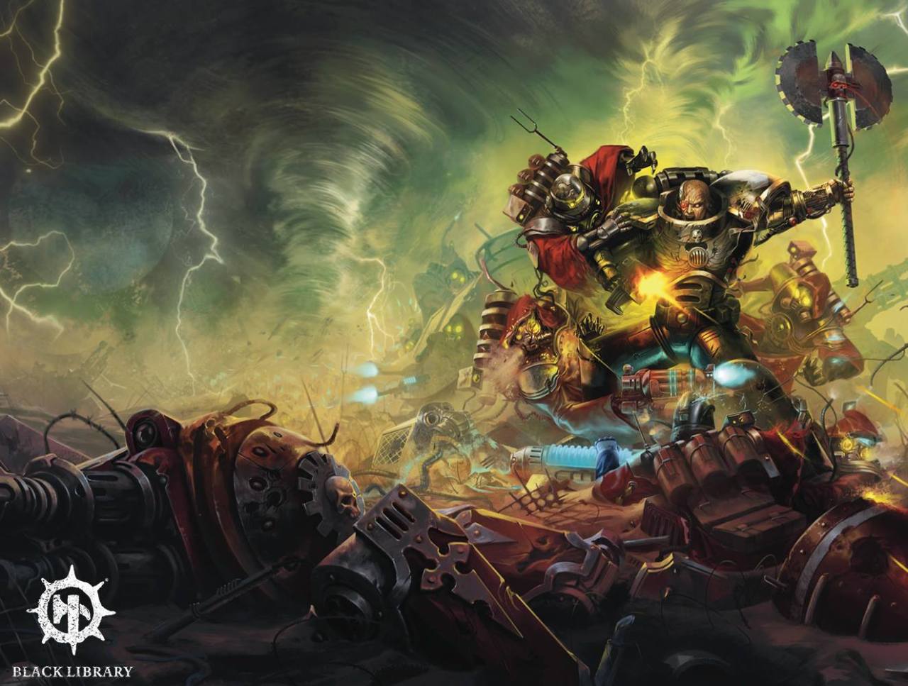 Warhammer 40k artwork — Eye of Medusa Cover Art by David Alvarez