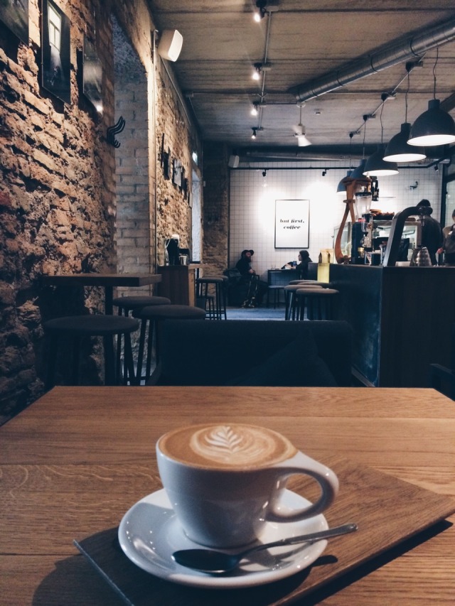 cozy morning begins with coffee — picture on the wall ️