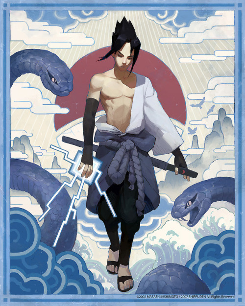 samuelyounart:Here’s my Sasuke piece for the Gallery Nucleus:...