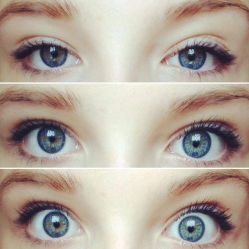 different coloured eyes on Tumblr