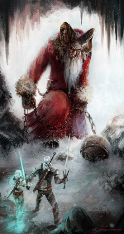 nikivaszi:Happy December!Somewhere in Skellige Ciri and...